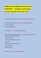 ABIM Internal Medicine Board Exam &NewLine;2026&sol;2027 &ndash; Complete Study Guide&comma; Practice Questions & Exam Prep &NewLine;