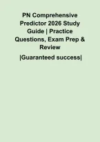 PN Comprehensive Predictor 2026 Study Guide &vert; Practice Questions&comma; Exam Prep & Review