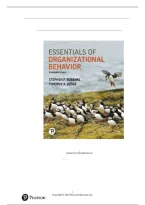TEST BANK FOR Essentials of Organizational Behavior&comma; 16th edition by Stephen P&period; Robbins&comma; Timothy A&period; Judge ISBN&colon;9780135353837 COMPLETE GUIDE ALL CHAPTERS COVERED 100&percnt; VERIFIED A&plus; GRADE ASSURED&excl;&excl;&excl;&excl;NEW LATEST UPDATE&excl;&excl;&excl;&excl;