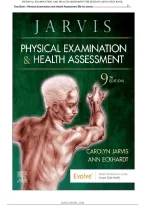 TEST BANK FOR Physical Examination and Health Assessment 9th edition&NewLine;by Carolyn Jarvis &comma; Ann L&period; Eckhardt ISBN&colon;978-0323809849 COMPLETE GUIDE WITH RATIONALES 100&percnt; VERIFIED A&plus; GRADE ASSURED&excl;&excl;&excl;&excl;&excl;&excl;NEW LATEST UPDATE&excl;&excl;&excl;&excl;&excl;&NewLine;