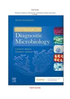 &NewLine;Textbook of Diagnostic Microbiology&comma; 7th Edition TEST BANK by Mahon and Lehman &NewLine;