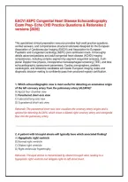 EACVI AEPC Congenital Heart Disease Echocardiography &NewLine;
