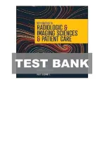 Test Bank for Introduction to Radiologic & Imaging Sciences & Patient Care&comma; 8th Edition by Adler&comma; Carlton&comma; and Stewart