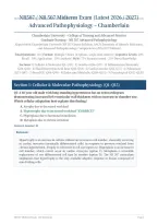 NR 507 Midterm Exam 2026&sol;2027 &vert; Chamberlain Advanced Pathophysiology &vert; Verified Q&A &vert; Grade A&NewLine;&NewLine;