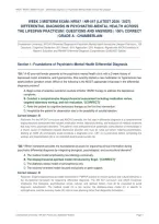 NR 547 Week 3 Midterm 2026&sol;2027 &vert; Chamberlain Differential Diagnosis PMH &vert; Verified Q&A &vert; Grade A&NewLine;&NewLine;