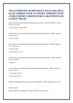 Texas Podiatry Jurisprudence Exam 2026&sol;2027 &vert; Practice Questions & Answers &vert; Licensing Exam Prep