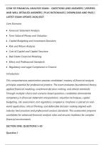 Ccim 101 Financial Analysis Exam &ndash; Questions And Answers &vert; Verified&NewLine;And Well Detailed Answers &vert; Plus Rationales &vert; Download And Pass &vert;&NewLine;Latest Exam Update 2026&sol;2027