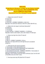 HOAG ECG  &NewLine;Comprehensive Resource To Help You Ace Exams Includes &NewLine;Frequently Tested Questions With ELABORATED 100&percnt; &NewLine;Correct COMPLETE SOLUTIONS &NewLine;Guaranteed Pass First Attempt&excl;&excl; Current Update&excl;&excl; 