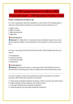 ATI RN Comprehensive Predictor 2026 &NewLine;Proctored Exam &ndash; 150-Question Practice Exam &NewLine;