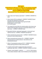 EKG Egan's  &NewLine;Comprehensive Resource To Help You Ace Exams Includes &NewLine;Frequently Tested Questions With ELABORATED 100&percnt; &NewLine;Correct COMPLETE SOLUTIONS &NewLine;Guaranteed Pass First Attempt&excl;&excl; Current Update&excl;&excl; 