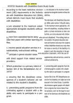 Test Bank NYSTCE Students with Disabilities Exam &ndash; Study Guide & Review
