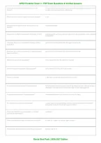 APEA Predictor Exam 3 FNP &vert; Practice Questions&comma; Verified Answers & Family Nurse Practitioner Exam Review &vert; New Version 2026&ndash;2027 &vert; Grade A&plus;
