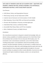 Usps Exam 421 Window Clerk And Ssa Academy Exam &ndash; Questions And&NewLine;Answers &vert; Verified And Well Detailed Answers &vert; Plus Rationales &vert;&NewLine;Download And Pass &vert; Latest Exam Update 2026&sol;2027