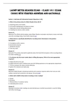 LADWP Meter Reader Exam &mdash; Class 1611 exam&NewLine;&lpar;2026&rpar; with verified answers and rationale 