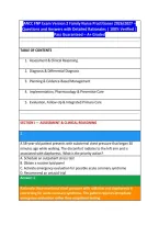 ANCC FNP Exam Version 2 Family Nurse Practitioner 2026&sol;2027 &ndash; &NewLine;Questions and Answers with Detailed Rationales &vert; 100&percnt; Verified &vert; &NewLine;Pass Guaranteed &ndash; A&plus; Graded 