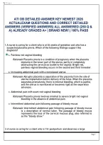 Official ATI CMS Obstetrical Nursing Prep Pack &lpar;2026 Edition&rpar; &ndash; 250 100&percnt; Verified Answer Key
