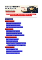 NACE Foundations of Nursing Exam Question Bank 2026&sol;2027 &ndash; Questions & &NewLine;Correct Answers with Rationales &vert; Verified &vert; A&plus; Graded