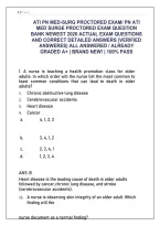 Ultimate ATI PN Med-Surg Nursing Care Review Guide&colon; High-Yield Q&As to Secure Level 3