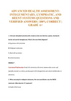 Nurs 6512 Exam Compilations with Complete & Verified Solutions