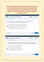 WGU D282 CLOUD FOUNDATIONS EXAMS NEWEST 2026 PACKAGE DEAL&vert; D282 CLOUD FOUNDATIONS EXAM PREP WITH COMPLETE 800 REAL EXAM QUESTIONS AND CORRECT VERIFIED ANSWERS&sol; ALREADY GRADED A&plus; &lpar;MOST RECENT&excl;&excl;&rpar;