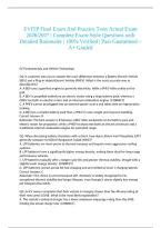 &NewLine;EVITP Final Exam And Practice Tests Actual Exam 2026&sol;2027 &vert; Complete Exam-Style Questions with Detailed Rationales &vert; 100&percnt; Verified &vert; Pass Guaranteed &ndash; A&plus; Graded