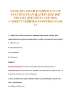 Nr566 Exam Compilations with Complete & Verified Solutions