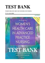 Test Bank for Women&rsquo;s Health Care in Advanced Practice Nursing 2nd Edition by Heather Alexander and others &vert; Latest Update &vert; Questions and Answers