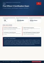 TCFP Fire Officer II Certification Exam Fire Service 2026&sol;2027 &ndash; Questions and Answers &vert; 100&percnt; Verified &vert; Complete Verified Answers &ndash; Pass Guaranteed &ndash; A&plus; Graded