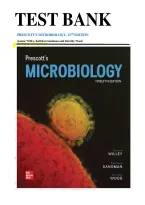 Test Bank for Prescott&rsquo;s Microbiology 12th Edition by Joanne Willey&comma; Kathleen Sandman and Dorothy Wood &vert; Latest Update &vert; Questions and Answers&NewLine;
