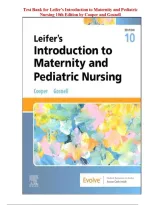 Leifer's Introduction to Maternity and Pediatric Nursing