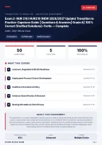 NUR 210 Transition to Practice Capstone Exam 2 Fortis 2026&sol;2027 &ndash; Questions and Answers &vert; 100&percnt; Verified &vert; Detailed Rationales &ndash; Pass Guaranteed &ndash; A&plus; Graded