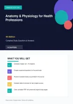 Anatomy & Physiology for Health Professions 4th Edition Test Bank &ndash; Questions and Answers