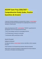 &NewLine;AOCNP Exam Prep 2026&sol;2027 &ndash; &NewLine;Comprehensive Study Guide&comma; Practice Questions & Answers &NewLine;