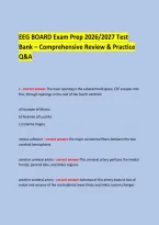  &NewLine;EEG BOARD Exam Prep 2026&sol;2027 Test &NewLine;Bank &ndash; Comprehensive Review & Practice Q&A &NewLine;