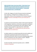 NUR 529 EXAM 4 Exam Actual Exam 2026 &vert;&vert; Most Recent Exam &NewLine;2026&vert;2027 Actual Complete Real Exam Questions And Correct &NewLine;Answers &lpar;Verified Answers&rpar; Already Graded A&plus; &vert; Guaranteed &NewLine;Success&excl;&excl; Newest Exam &vert; Just Released&excl;&excl; 