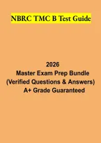 NBRC TMC B Test Guide 2026 &vert; Respiratory Therapy Exam Study Guide & Practice Review