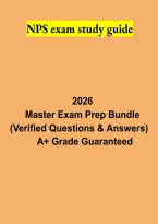 NPS Exam Study Guide 2026 &vert; Practice Questions&comma; Key Concepts & Certification Review