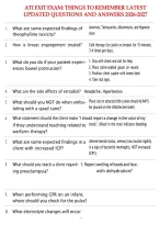 Ati Exit Exam- Things To Remember Latest Updated Questions And Answers 2026-2027&period;Pdf