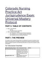 2026&sol;2027 Colorado Nursing Practice Act Jurisprudence Exam Prep &vert; Ultimate S-Tier Test Bank & Cheat Sheet &lpar;Q&A&rpar;