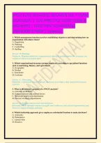 Wgu C201 Business Acumen Oa 2 Exam 2026&sol;2027 &vert; 120 Practice Questions & Answers &vert; Western Governors University Prep &vert; Newest&excl;&excl;