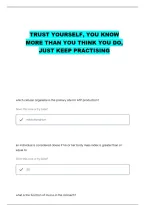 Hun 1201 All Quizzes With Complete Answers