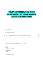 Hun 1201 Module 1 Questions With Correct Answers