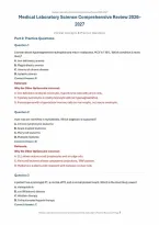 Medical Laboratory Science Comprehensive Review 2026&ndash;2027 &vert; Study Guide