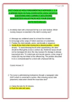 2027 HESI Fundamentals Exam Preparation &vert; Versions 1&comma; 2 & 3 &vert; Comprehensive Questions&comma; Answers & Rationales