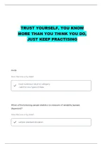 Bana 2372 Test Review 3 Questions With Correct Answers