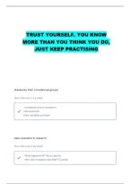 Social Psyc 2700 Uconn Exam 1 Questions With Correct Answers