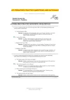 1600 ATI Pediatrics Practice Questions Answers And Rationales