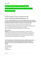 Test Bank For Psychology&colon; From Inquiry To &NewLine;Understanding Exam Guide And Correct Answers &NewLine;Latest Edition 2026 