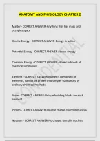 Anatomy And Physiology Chapter 2