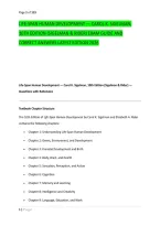 Life-Span Human Development &mdash; Carol K&period; Sigelman&comma; &NewLine;10Th Edition &lpar;Sigelman & Rider&rpar; Exam Guide And &NewLine;Correct Answers Latest Edition 2026
